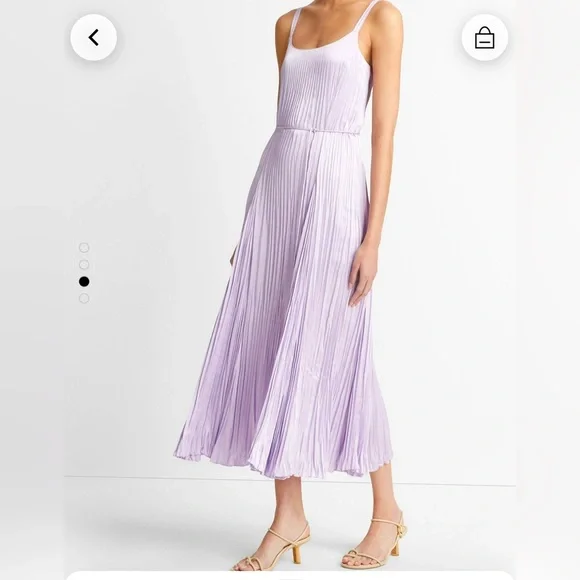 SOLD Beautiful Vince dress size M in bright lilac color - Picture 1 of 14